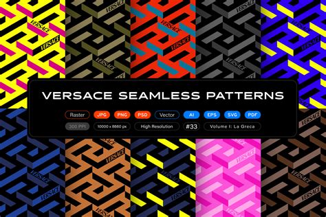 versace greek key pattern|Versace la greca pattern.